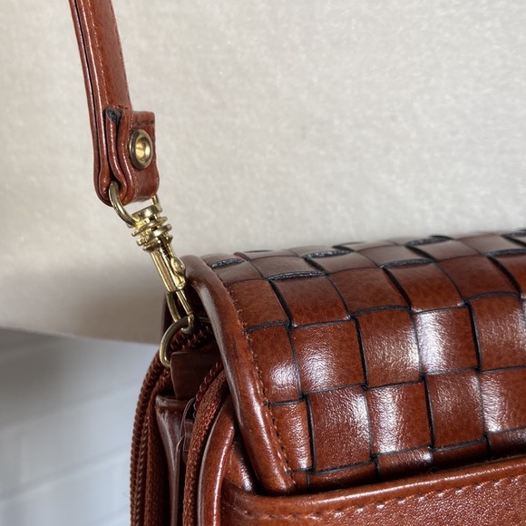 brand new purse, new crossbody bag, brown braided bag, new with tags crossbody - Picture 6 of 11